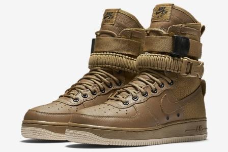 tan nike boots military