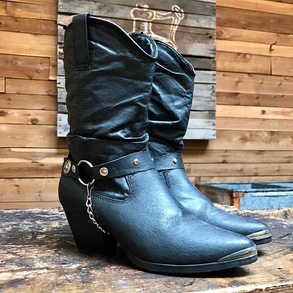 Women's Harness Boots