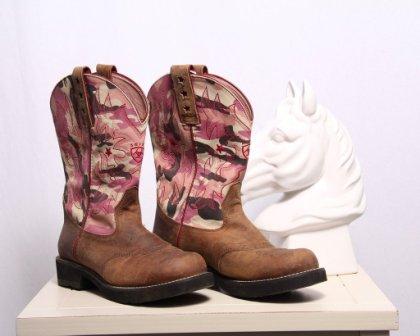 Cheap Camo Cowgirl Boots