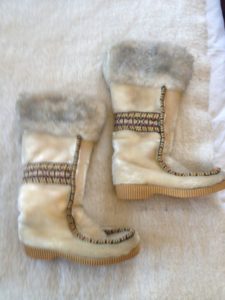 Eskimo Boots with Fur for Women