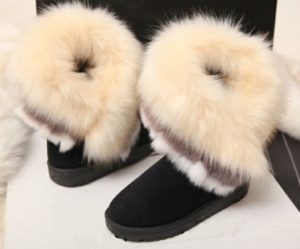 Eskimo Boots with Long Fur