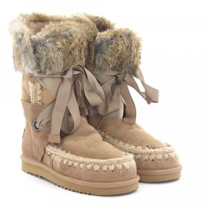 Eskimo Suede Boots with Fur