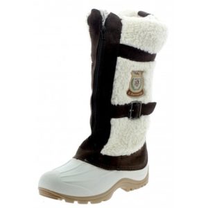 White Fur Snow Boots for Men
