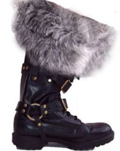 Fur Top Boots For Men