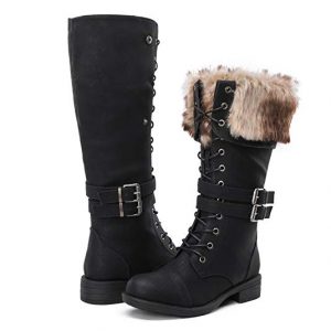 Fur Top Boots For Women