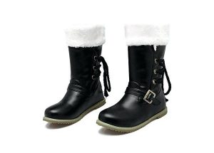 Black Fleece Lined Women's Boot