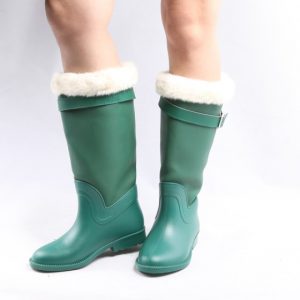Fleece Lined Women Rain Boots
