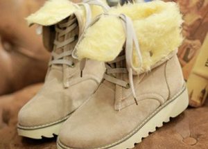 fleece lined boots womens