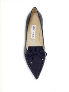 Black Pointed Toe Flats Loafers