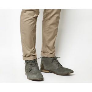 Grey Suede Chukka Boots