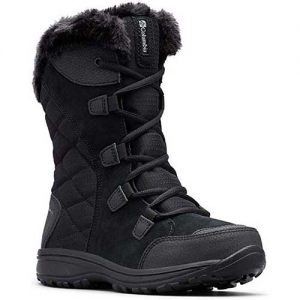 Black Winter Boots With Spikes